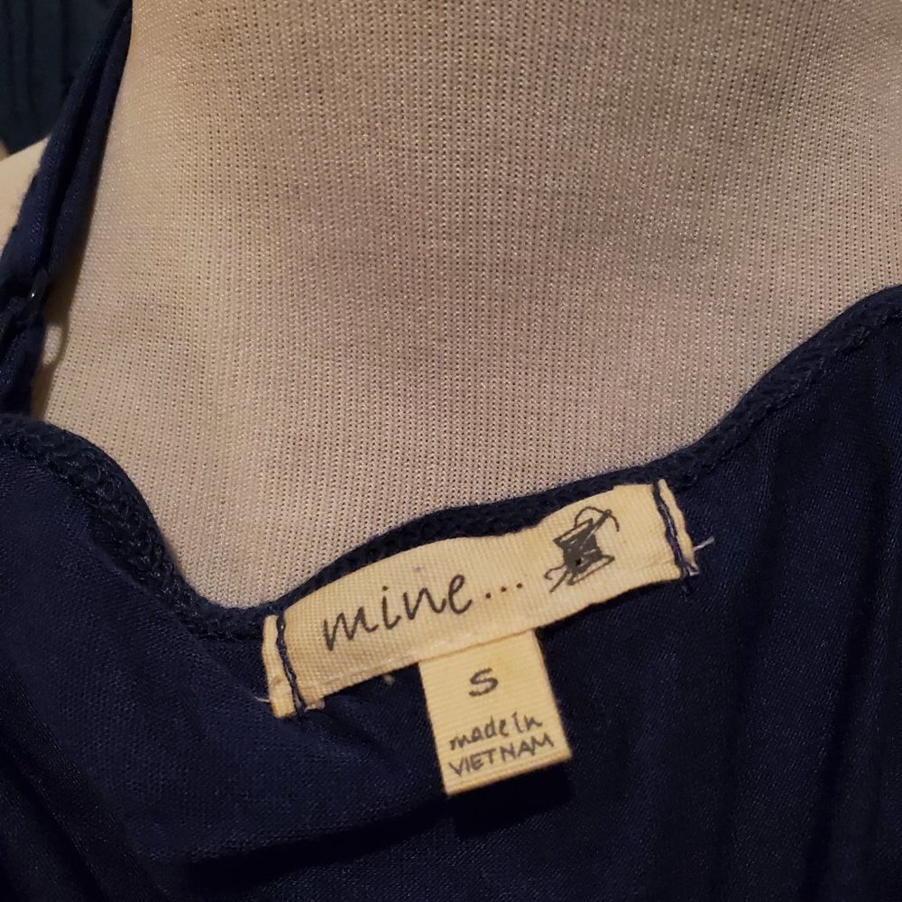 Mine Blue Ruffle Top - Picture 3 of 3
